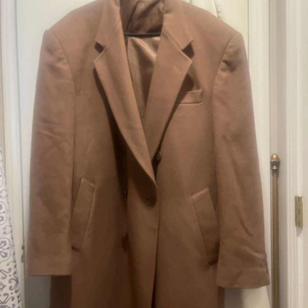 Mazzini Elegant Tan Trench Coat for Men